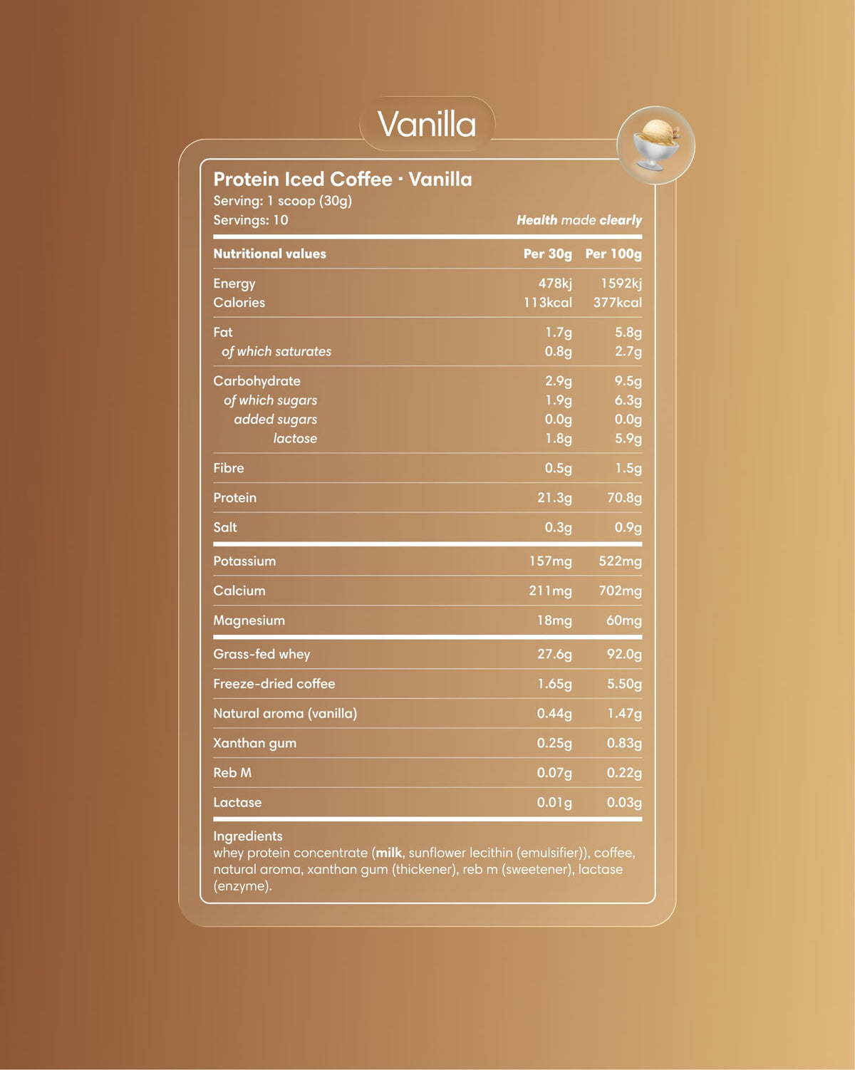 Protein Iced Coffee