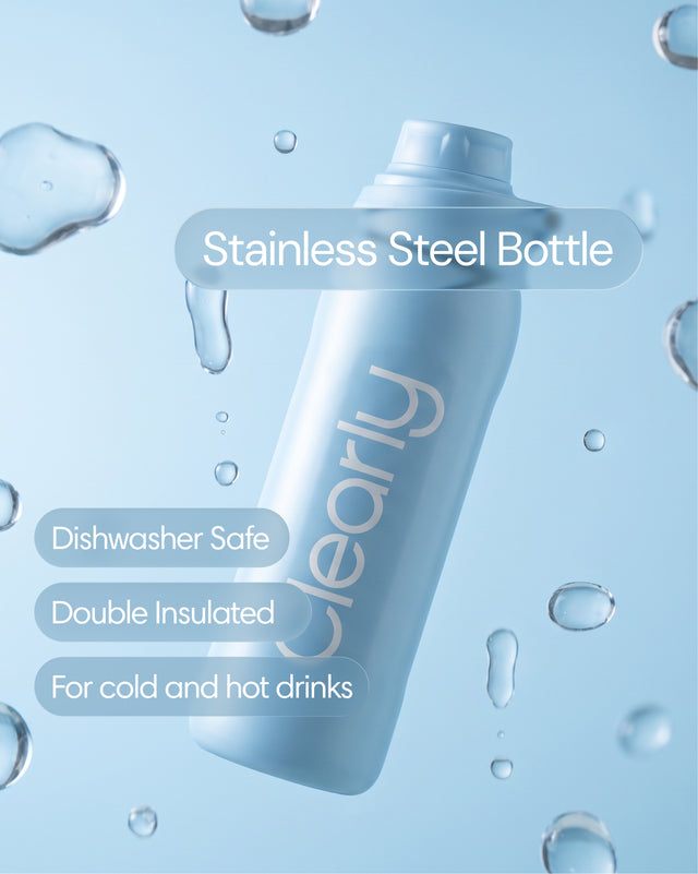(NEU) Edelstahlflasche
